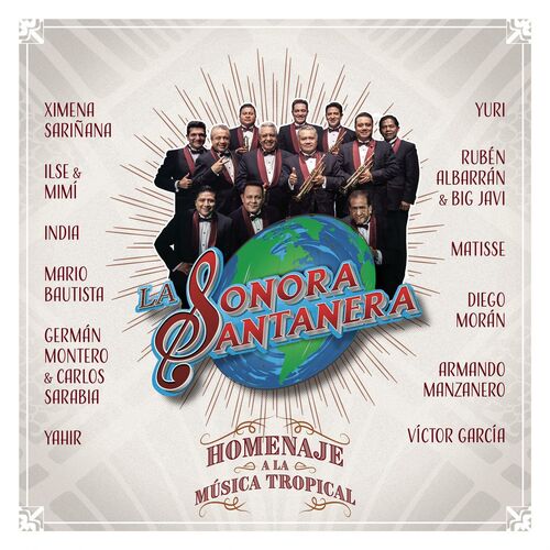 Portada de Homenaje a la Música Tropical
