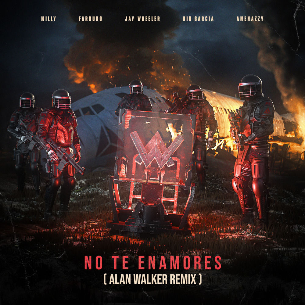 Portada de No Te Enamores (Alan Walker Remix)