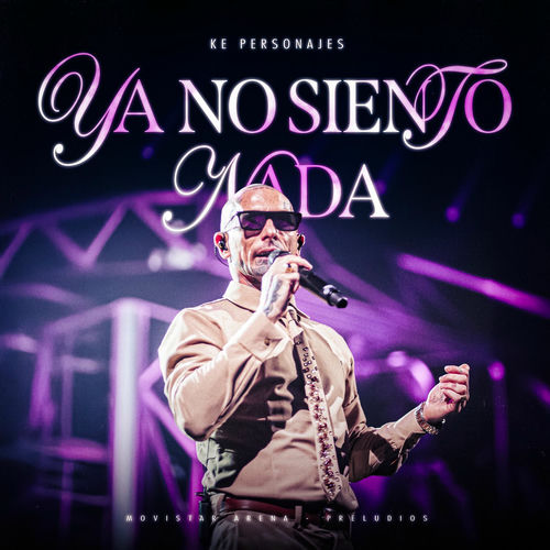 Portada de YA NO SIENTO NADA (EN VIVO)
