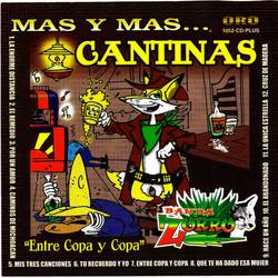 Portada de Mas y mas Cantinas - Entre copa y copa