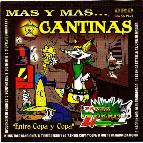 Portada de Mas y mas Cantinas - Entre copa y copa