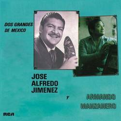 Portada de Dos Grandes de México (with Armando Manzanero)