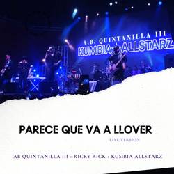 Portada de Parece Que Va a Llover (Live Version)