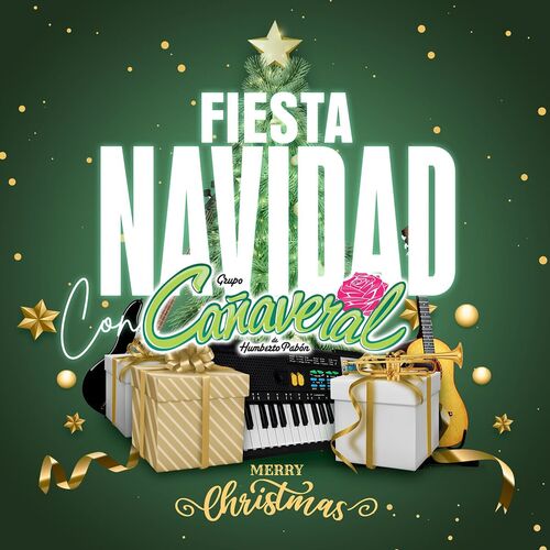 Portada de Fiesta Navidad Con Grupo Cañaveral De Humberto Pabón "Merry Christmas"