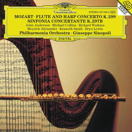 Portada de Mozart: Flute & Harp Concerto K.299; Sinfonia concertante K.297b