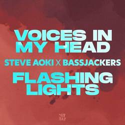 Portada de Voices In My Head / Flashing Lights