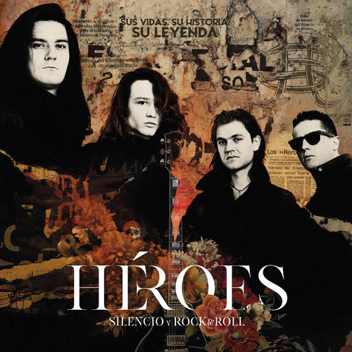 Portada de Héroes: Silencio y Rock & Roll