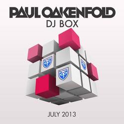 Portada de DJ Box - July 2013 (Selected By Paul Oakenfold)