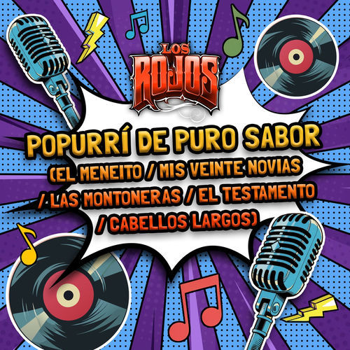 Portada de Popurrí De Puro Sabor (El Meneito / Mis Veinte Novias / Las Montoneras / El Testamento / Cabellos Largos)