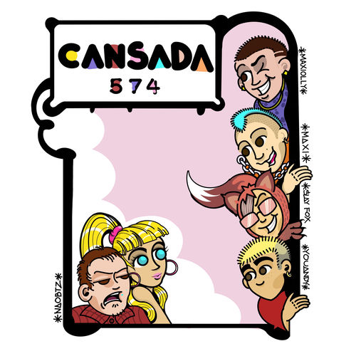 Portada de Cansada