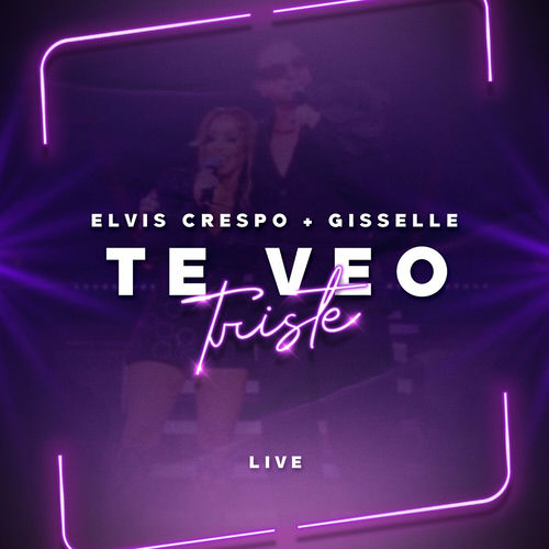 Portada de Te Veo Triste (Live)