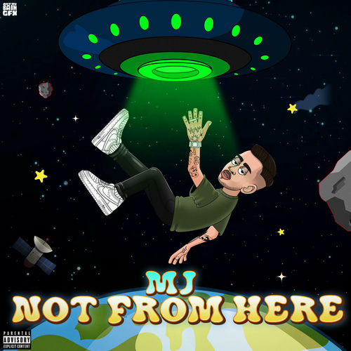Portada de NOT FROM HERE