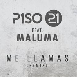 Portada de Me Llamas (feat. Maluma) (Remix)