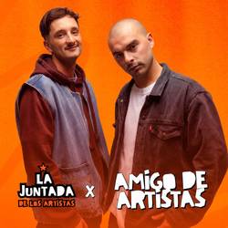 Portada de Amigo de Artistas / Enganchado En Vivo en LA JUNTADA DE LOS ARTISTAS