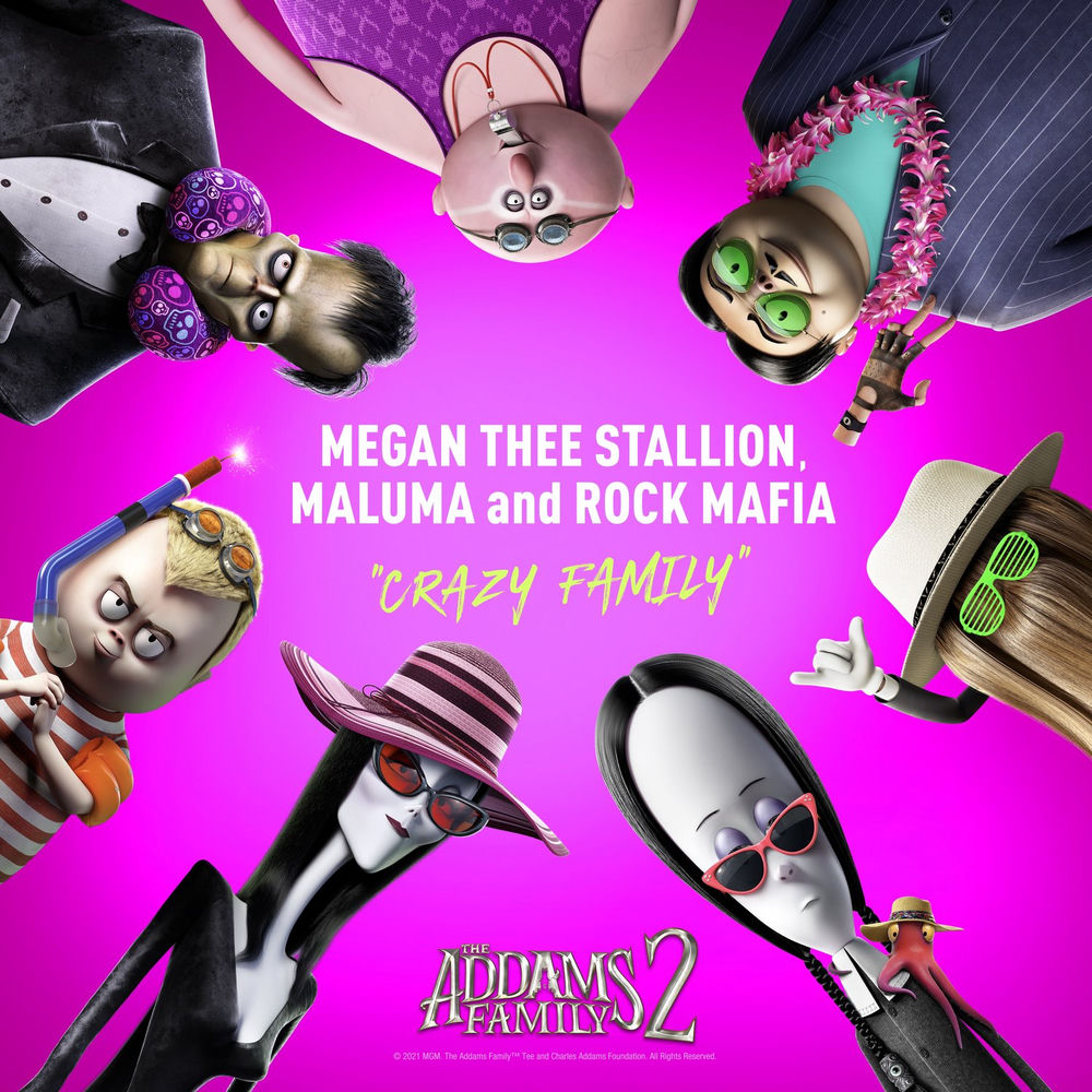 Portada de Crazy Family (From "The Addams Family 2")