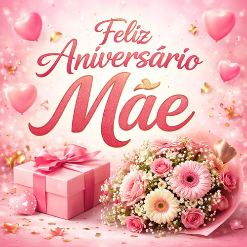 Portada de FELIZ ANIVERSÁRIO MÃE