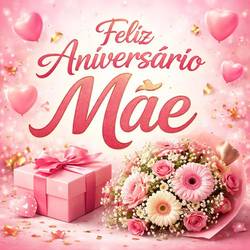 Portada de FELIZ ANIVERSÁRIO MÃE