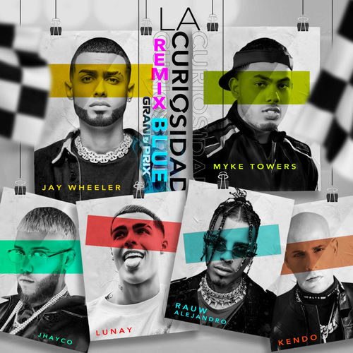 Portada de La Curiosidad (Blue Grand Prix Remix) [feat. Dj Nelson, JHAYCO, Lunay & Kendo Kaponi]