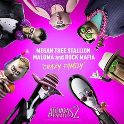 Portada de Crazy Family (From "The Addams Family 2")