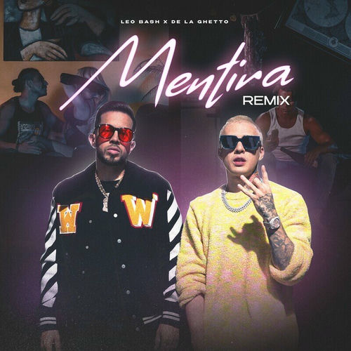 Portada de Mentira (Remix)