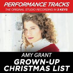 Portada de Grown-Up Christmas List (Performance Tracks) - EP