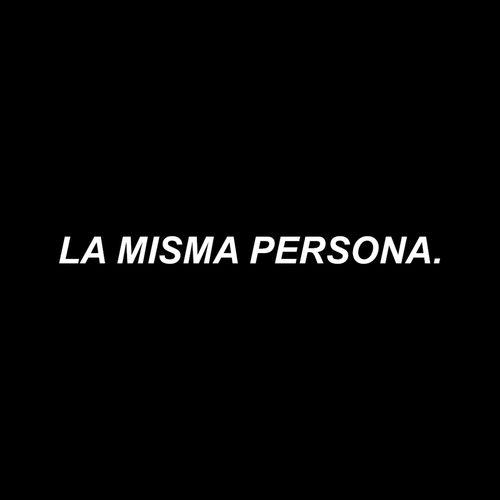 Portada de La Misma Persona