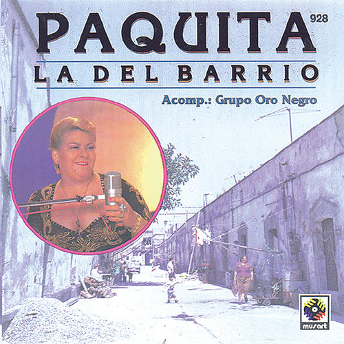 Portada de Paquita La Del Barrio Con Grupo Oro Negro