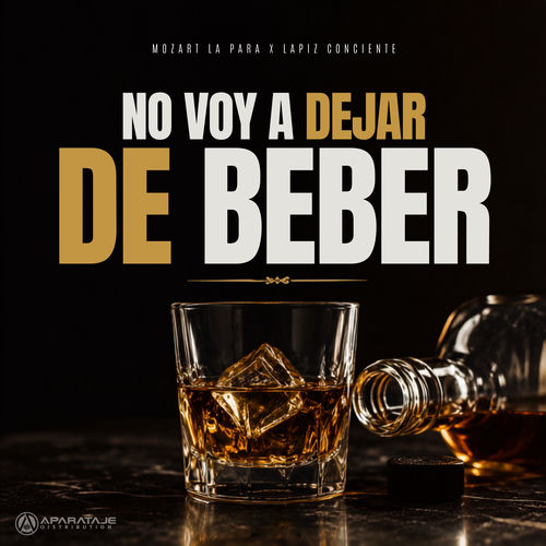 Portada de No voy a dejar de beber