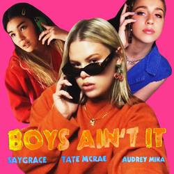 Portada de Boys Ain't It (feat. Tate McRae & Audrey Mika)