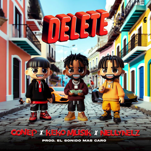 Portada de DELETE