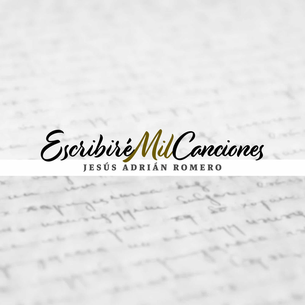 Portada de Escribiré Mil Canciones