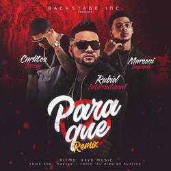 Portada de Para Que (Remix) [feat. Carlitos Rossy & Marconi Impara]
