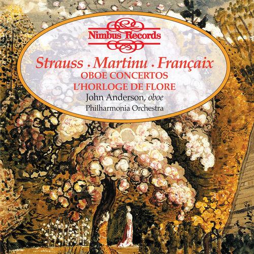 Portada de Strauss, Martinu & Françaix: Oboe Concertos