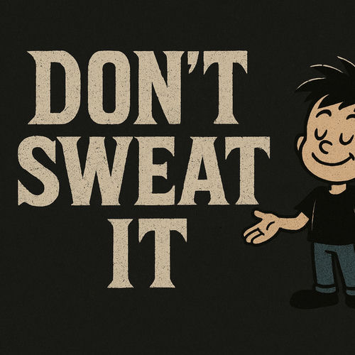 Portada de Don't sweat it