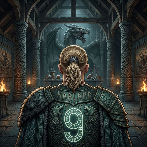 Portada de Haaland the Viking