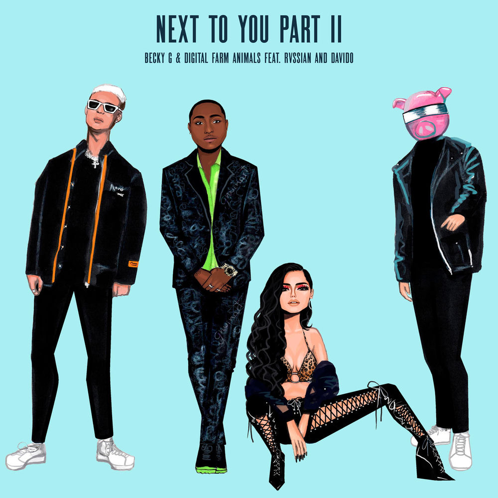 Portada de Next To You Part II (feat. Rvssian & Davido)