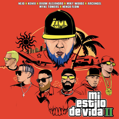 Portada de Mi Estilo de Vida II (feat. Ñengo Flow, Rauw Alejandro, Kenai & Arcangel)