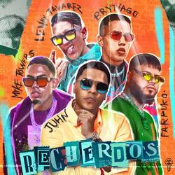 Portada de Recuerdos (Remix) [feat. Myke Towers & Lenny Tavárez]