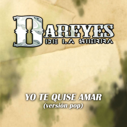 Portada de Yo Te Quise Amar