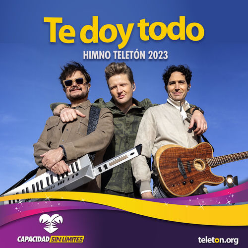 Portada de Te doy todo (Himno Teletón 2023)