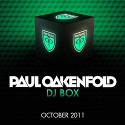 Portada de DJ Box - October 2011 (Selected By Paul Oakenfold)