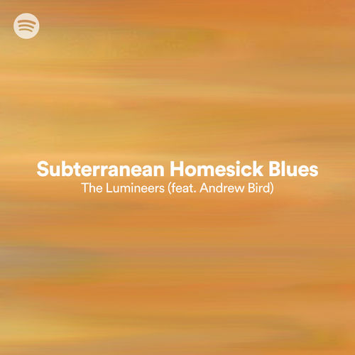 Portada de Subterranean Homesick Blues (feat. Andrew Bird)