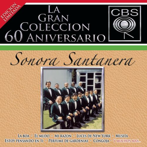 Portada de La Gran Colección del 60 Aniversario CBS - Sonora Santanera