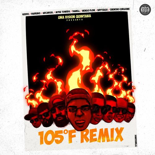 Portada de 105 F Remix