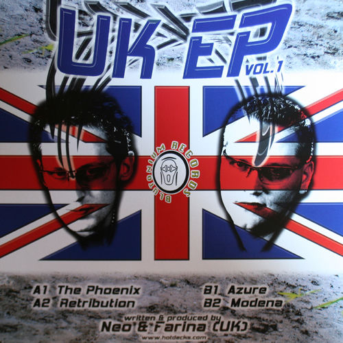 Portada de UK EP Vol. 1 (The Phoenix / Retribution / Azure / Modena)