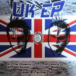 Portada de UK EP Vol. 1 (The Phoenix / Retribution / Azure / Modena)