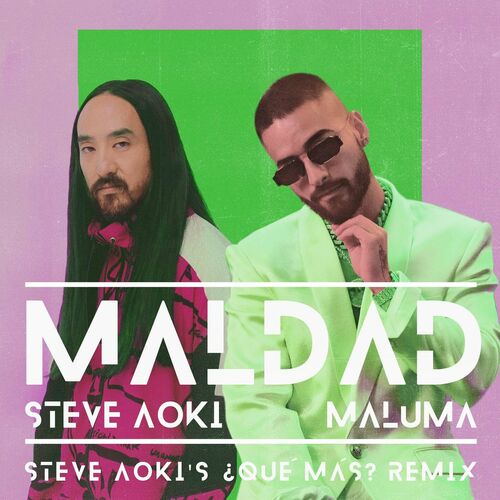 Portada de Maldad (Steve Aoki's ¿Qué Más? Remix)