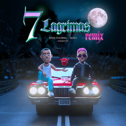 Portada de 7 Lágrimas (Remix)