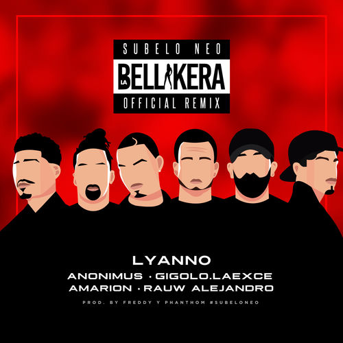 Portada de La Bellakera Remix