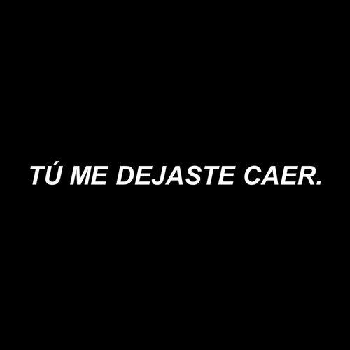Portada de Tú Me Dejaste Caer